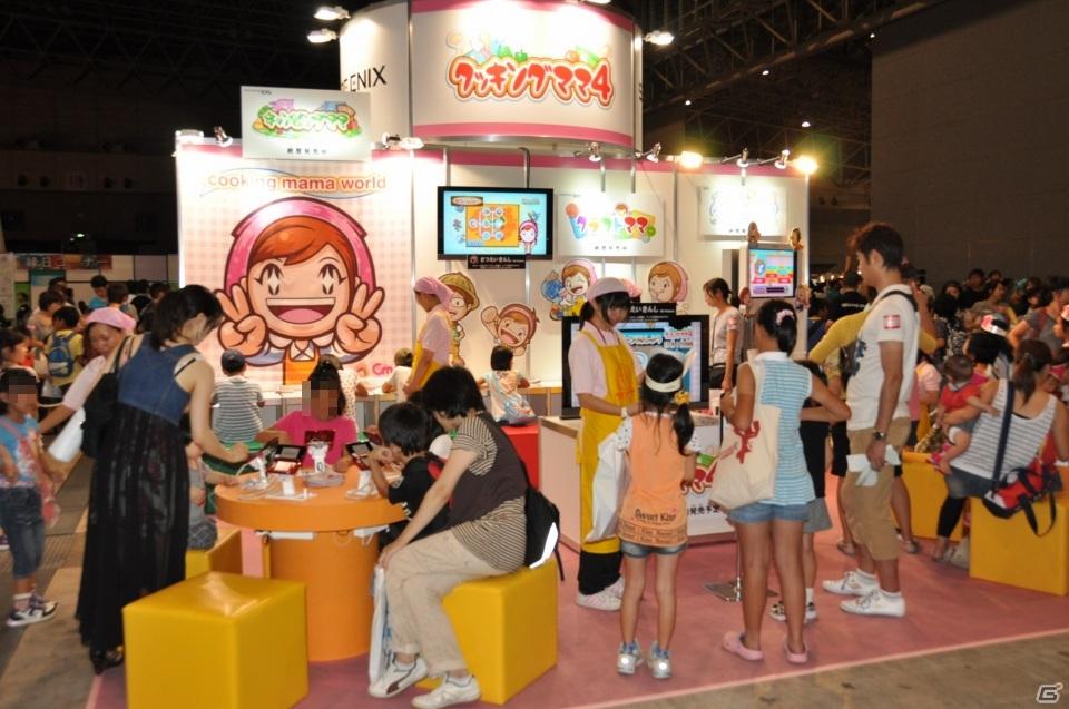 【TGS 2011】仮面ライダー フォーゼにクッキングママも！家族で楽しめるファミリーコーナーレポートの画像5