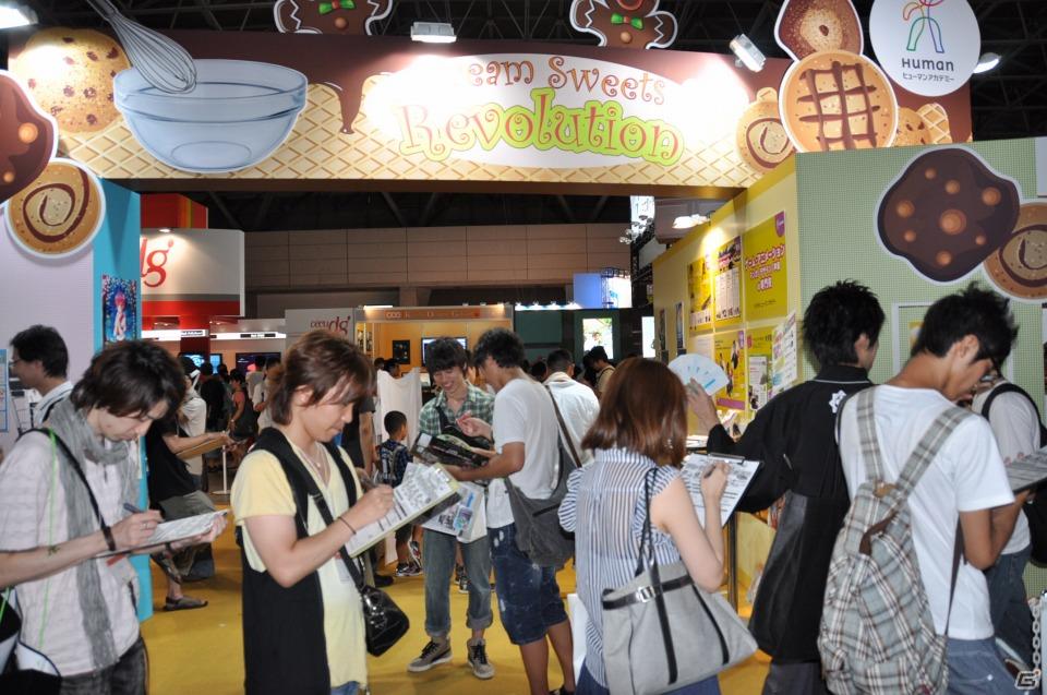 【TGS 2011】試遊台やイラスト展示など学生の作品を展示したゲームスクールコーナーレポートの画像19