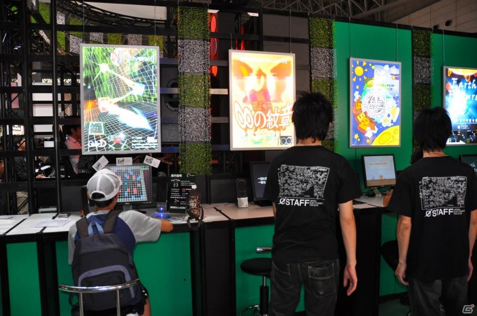 【TGS 2011】試遊台やイラスト展示など学生の作品を展示したゲームスクールコーナーレポートの画像27