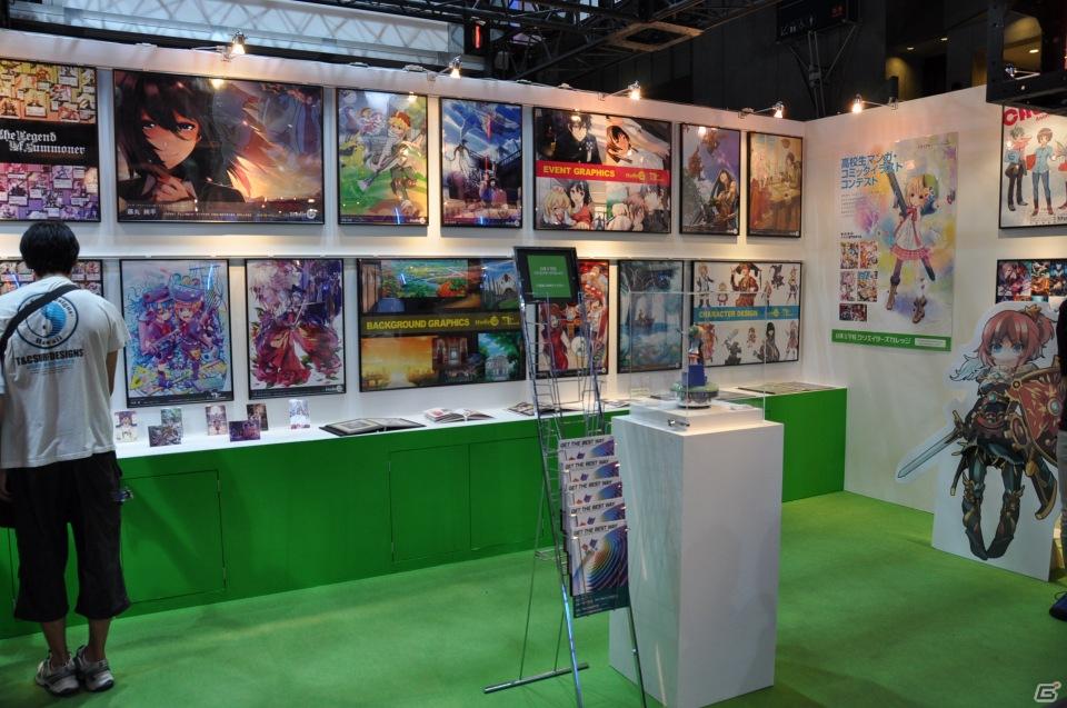 【TGS 2011】試遊台やイラスト展示など学生の作品を展示したゲームスクールコーナーレポートの画像4