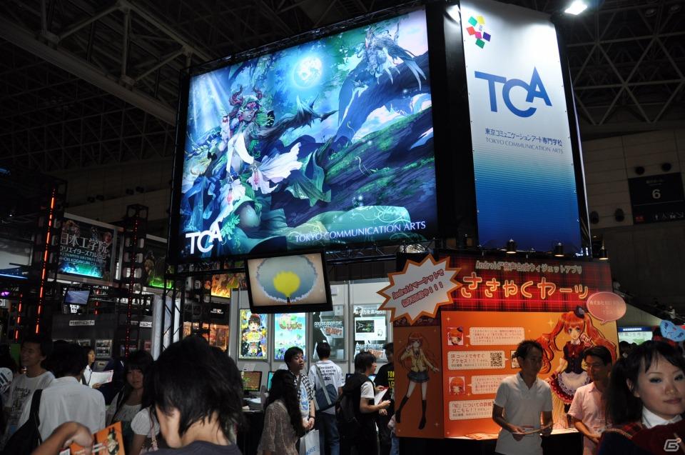 【TGS 2011】試遊台やイラスト展示など学生の作品を展示したゲームスクールコーナーレポートの画像9