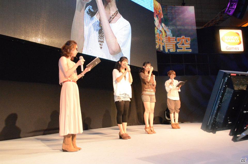 【TGS 2011】「テイルズ オブ ジ アビス」や「ゴッドイーターバースト」、ナムコキャラクターが参戦決定！「ヴァイスシュヴァルツ ポータブル」ステージレポートの画像3