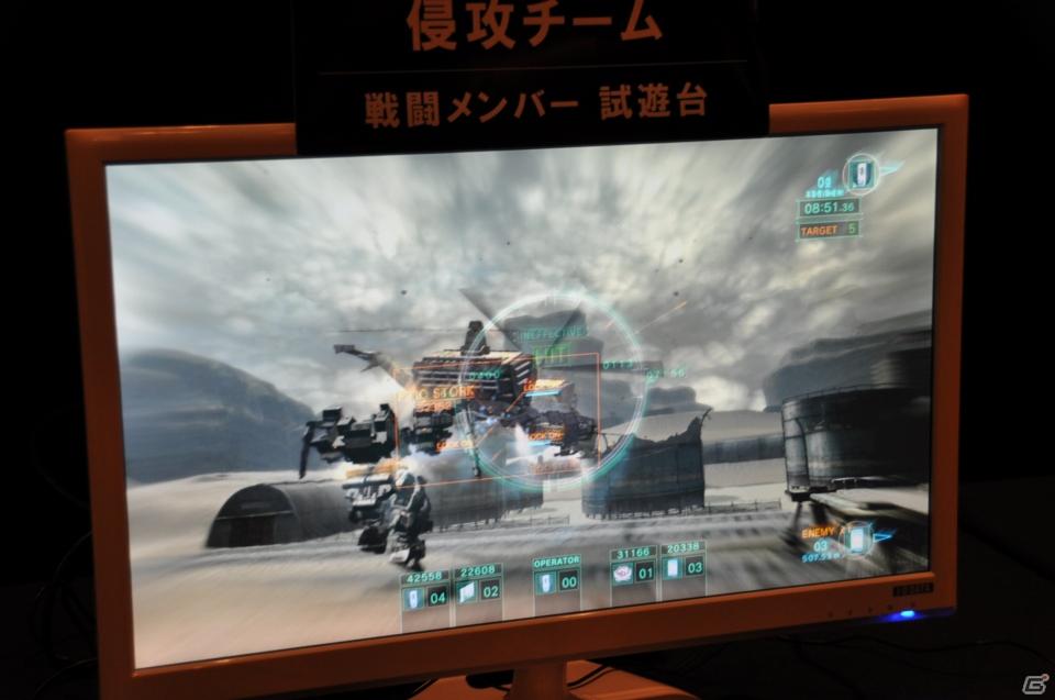 素性が10種類用意された「ダークソウル」新マップ＆新パーツ登場「ARMORED CORE V」をとことん先行体験！生ライブも大迫力「FROMSOFTWARE Game Festa 2011」開催の画像100