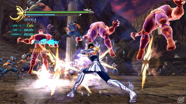 シャカやミロのアクションシーンも！PS3「聖闘士星矢戦記」プロモーションビデオ第3弾を公開の画像5