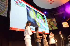 【TGS 2011】中村さん、遠藤さん、中島さん、小西さんが登場！ミニライブも行われた「劇場版マクロスF～サヨナラノツバサ～ Hybrid Pack」ステージレポートの画像10