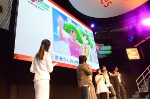 【TGS 2011】中村さん、遠藤さん、中島さん、小西さんが登場！ミニライブも行われた「劇場版マクロスF～サヨナラノツバサ～ Hybrid Pack」ステージレポートの画像11