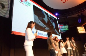 【TGS 2011】中村さん、遠藤さん、中島さん、小西さんが登場！ミニライブも行われた「劇場版マクロスF～サヨナラノツバサ～ Hybrid Pack」ステージレポートの画像12