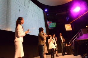 【TGS 2011】中村さん、遠藤さん、中島さん、小西さんが登場！ミニライブも行われた「劇場版マクロスF～サヨナラノツバサ～ Hybrid Pack」ステージレポートの画像16