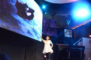【TGS 2011】中村さん、遠藤さん、中島さん、小西さんが登場！ミニライブも行われた「劇場版マクロスF～サヨナラノツバサ～ Hybrid Pack」ステージレポートの画像27
