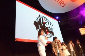 【TGS 2011】中村さん、遠藤さん、中島さん、小西さんが登場！ミニライブも行われた「劇場版マクロスF～サヨナラノツバサ～ Hybrid Pack」ステージレポートの画像5