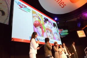 【TGS 2011】中村さん、遠藤さん、中島さん、小西さんが登場！ミニライブも行われた「劇場版マクロスF～サヨナラノツバサ～ Hybrid Pack」ステージレポートの画像8