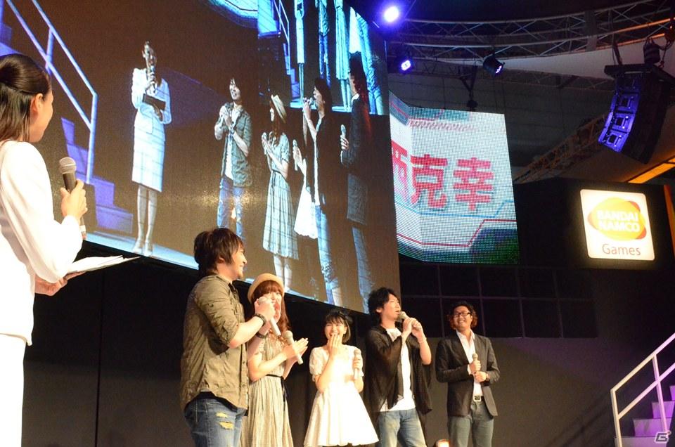 【TGS 2011】中村さん、遠藤さん、中島さん、小西さんが登場！ミニライブも行われた「劇場版マクロスF～サヨナラノツバサ～ Hybrid Pack」ステージレポートの画像1
