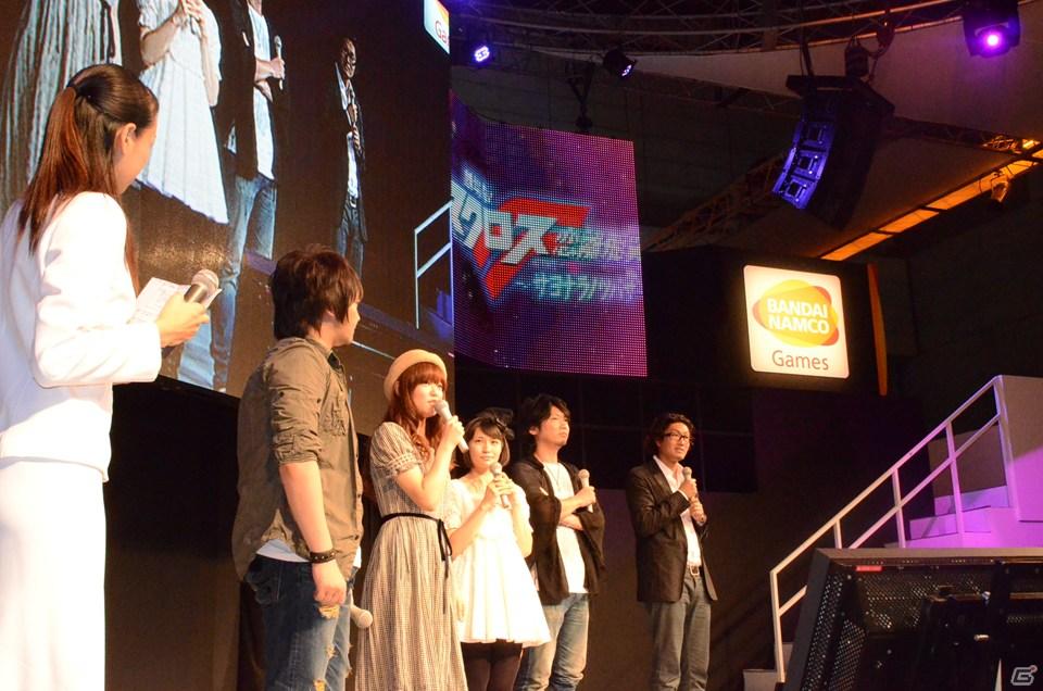 【TGS 2011】中村さん、遠藤さん、中島さん、小西さんが登場！ミニライブも行われた「劇場版マクロスF～サヨナラノツバサ～ Hybrid Pack」ステージレポートの画像3