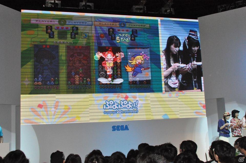 【TGS 2011】ぷよぷよ20周年を迎えたスペシャルステージ！豪華声優がかけつけた「ばよえーん！」なスペシャルイベントレポートの画像10