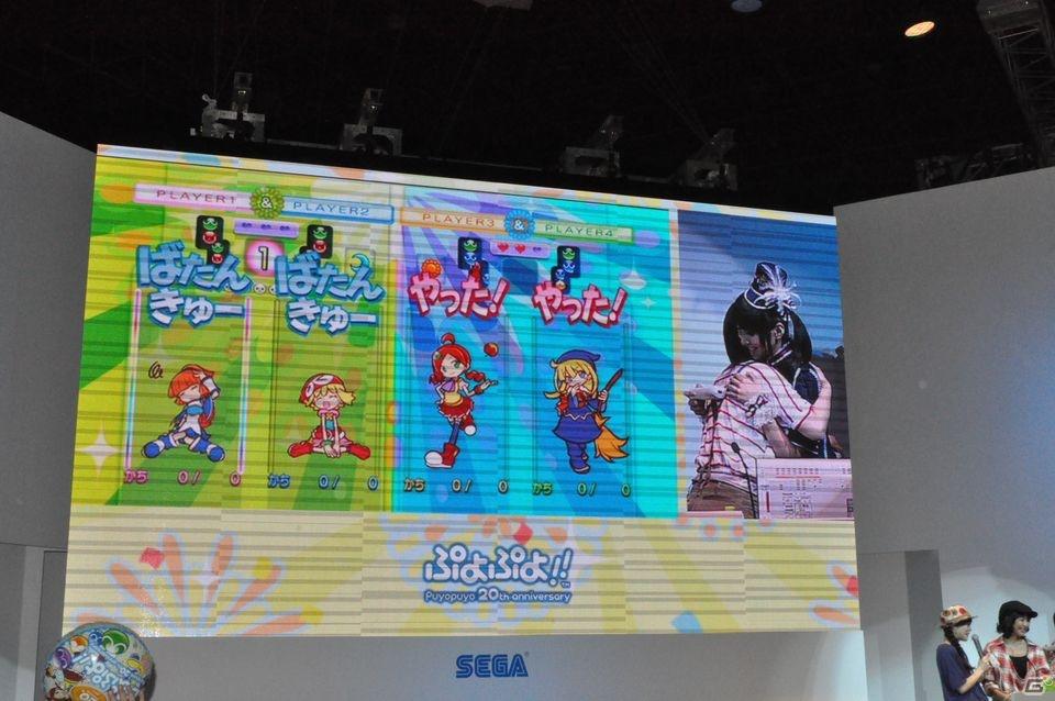 【TGS 2011】ぷよぷよ20周年を迎えたスペシャルステージ！豪華声優がかけつけた「ばよえーん！」なスペシャルイベントレポートの画像11