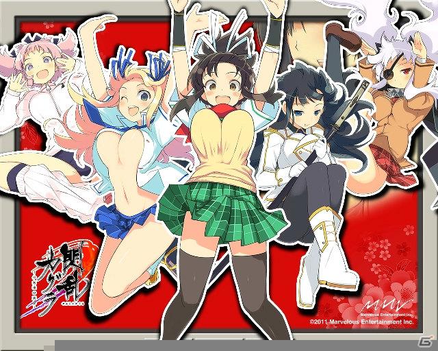 3DS「閃乱カグラ -少女達の真影-」本日発売！発売記念描き下ろし壁紙＆購入者限定声優陣サイン色紙プレゼントを実施！ショートノベル最終話も公開の画像3