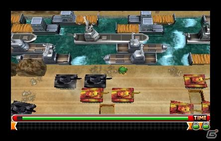 ニンテンドー3DSの機能をフルに活用した究極のおバカゲームが発売！3DS「フロッガー3D」の画像5