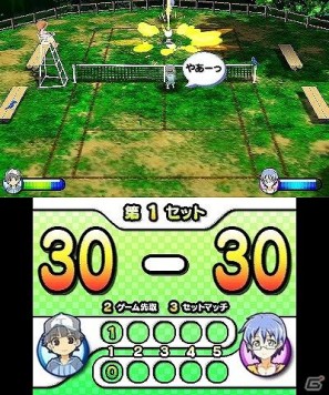 3DS用ダウンロードソフト「おきらくテニス3D」が本日9月28日より配信開始の画像5