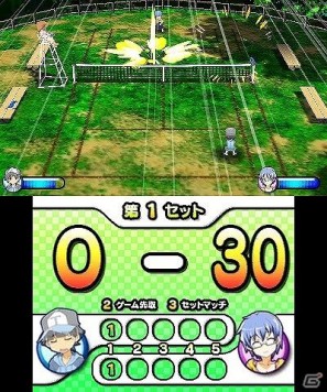 3DS用ダウンロードソフト「おきらくテニス3D」が本日9月28日より配信開始の画像7