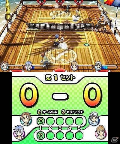 3DS用ダウンロードソフト「おきらくテニス3D」が本日9月28日より配信開始の画像10