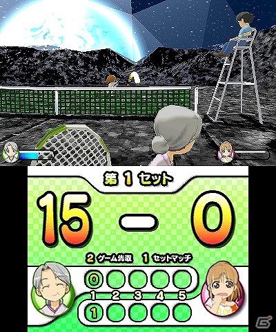 3DS用ダウンロードソフト「おきらくテニス3D」が本日9月28日より配信開始の画像21