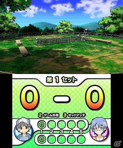 3DS用ダウンロードソフト「おきらくテニス3D」が本日9月28日より配信開始の画像4
