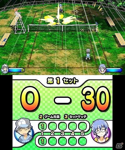 3DS用ダウンロードソフト「おきらくテニス3D」が本日9月28日より配信開始の画像7