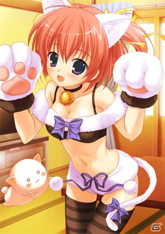 PSP「こんねこ ～keep a memory green～」店舗特典の描き下ろしイラストを公開の画像3