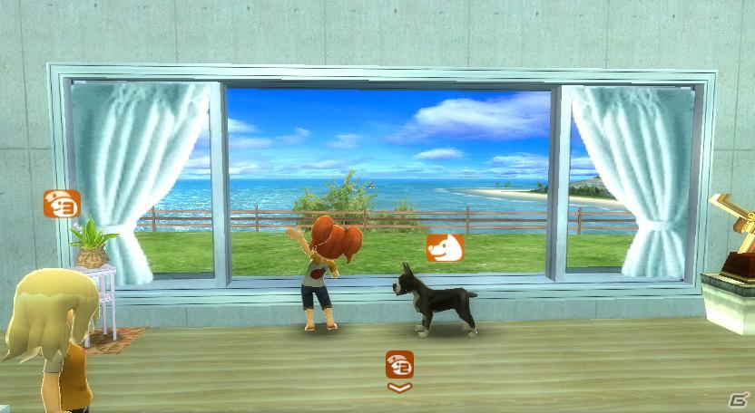10月20日発売！Wii「ゴーバケーション」リゾート以外でも楽しめる別荘や着替えアイテムの情報を公開の画像19