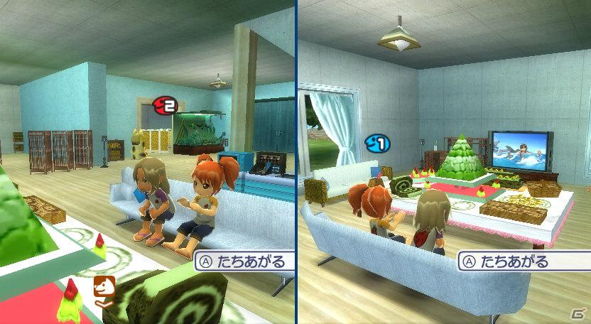 10月20日発売！Wii「ゴーバケーション」リゾート以外でも楽しめる別荘や着替えアイテムの情報を公開の画像22