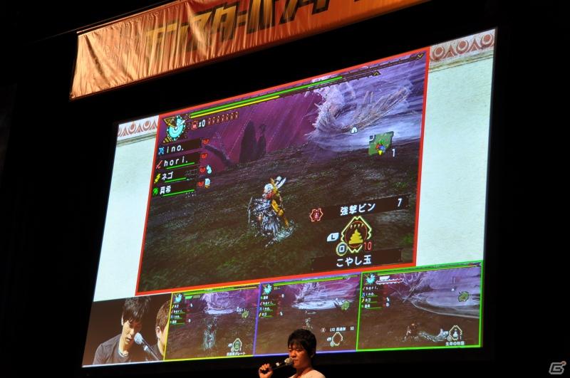ゲストにゴマキ＆モンハン芸人も駆けつけた！MHP3rd狩王の座は福岡地区大会代表「∞（インフィニティ)」に決定「モンスターハンターフェスタ’11」決勝大会レポートの画像104