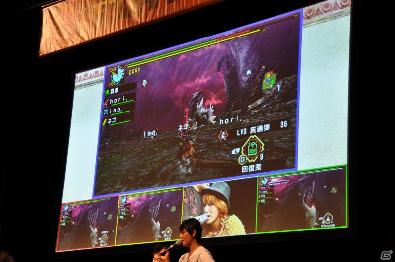 ゲストにゴマキ＆モンハン芸人も駆けつけた！MHP3rd狩王の座は福岡地区大会代表「∞（インフィニティ)」に決定「モンスターハンターフェスタ’11」決勝大会レポートの画像106