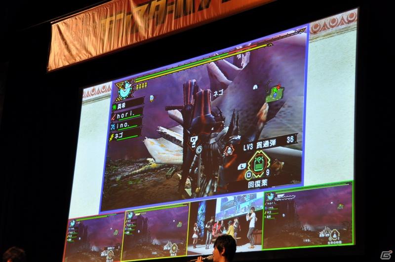 ゲストにゴマキ＆モンハン芸人も駆けつけた！MHP3rd狩王の座は福岡地区大会代表「∞（インフィニティ)」に決定「モンスターハンターフェスタ’11」決勝大会レポートの画像107