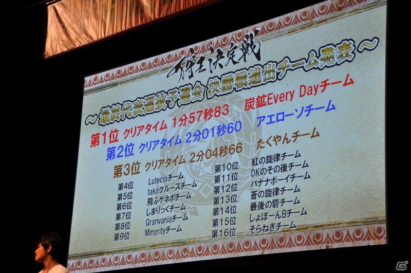 ゲストにゴマキ＆モンハン芸人も駆けつけた！MHP3rd狩王の座は福岡地区大会代表「∞（インフィニティ)」に決定「モンスターハンターフェスタ’11」決勝大会レポートの画像117