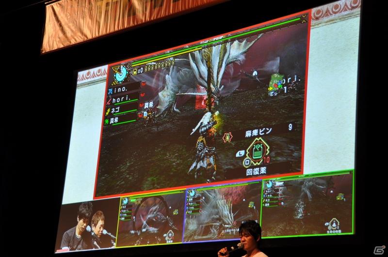 ゲストにゴマキ＆モンハン芸人も駆けつけた！MHP3rd狩王の座は福岡地区大会代表「∞（インフィニティ)」に決定「モンスターハンターフェスタ’11」決勝大会レポートの画像96
