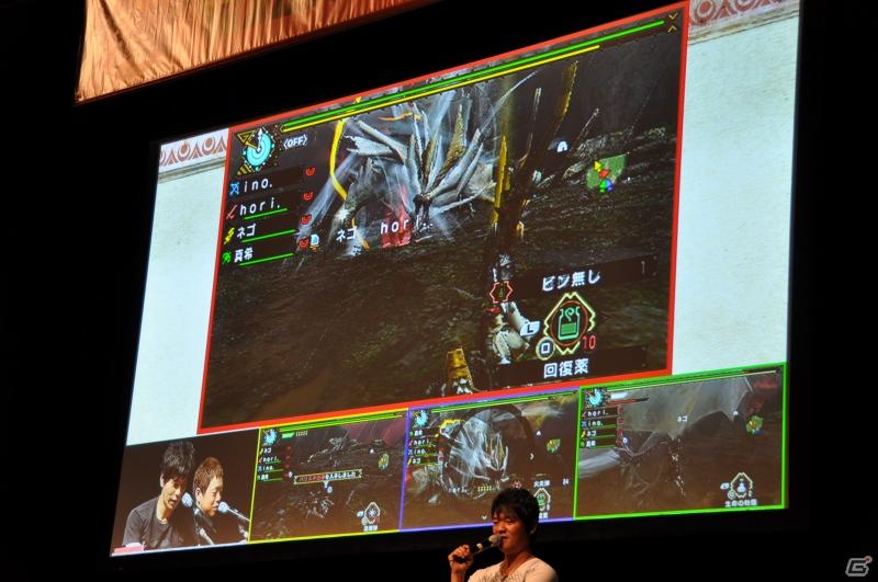 ゲストにゴマキ＆モンハン芸人も駆けつけた！MHP3rd狩王の座は福岡地区大会代表「∞（インフィニティ)」に決定「モンスターハンターフェスタ’11」決勝大会レポートの画像99