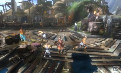 3DS「モンスターハンター3（トライ）G」拠点となる村や港を紹介！3DSならではのタッチスクリーンによる操作方法も明らかにの画像1