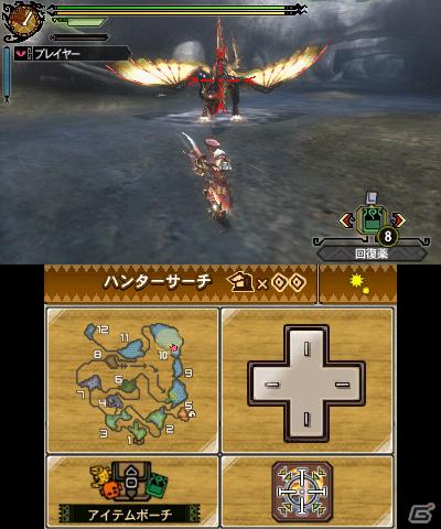 3DS「モンスターハンター3（トライ）G」拠点となる村や港を紹介！3DSならではのタッチスクリーンによる操作方法も明らかにの画像18