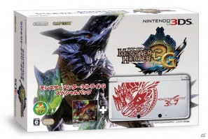 オリジナルデザインの3DS本体とゲームソフトがセットになって数量限定で登場！「モンスターハンター3（トライ）Gスペシャルパック」が発売決定の画像1