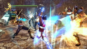 PS3「聖闘士星矢戦記」黄金聖闘士「シャカ」「ミロ」「シュラ」＆「射手座星矢」を紹介！ゲームシステムの最新情報もの画像39