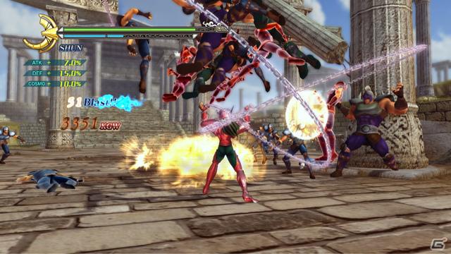 PS3「聖闘士星矢戦記」黄金聖闘士「シャカ」「ミロ」「シュラ」＆「射手座星矢」を紹介！ゲームシステムの最新情報もの画像34