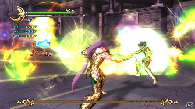 PS3「聖闘士星矢戦記」黄金聖闘士「シャカ」「ミロ」「シュラ」＆「射手座星矢」を紹介！ゲームシステムの最新情報もの画像37