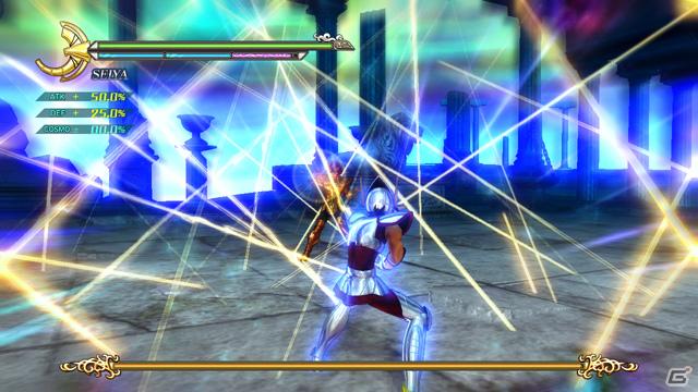 PS3「聖闘士星矢戦記」黄金聖闘士「シャカ」「ミロ」「シュラ」＆「射手座星矢」を紹介！ゲームシステムの最新情報もの画像43