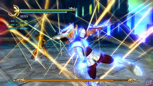 PS3「聖闘士星矢戦記」黄金聖闘士「シャカ」「ミロ」「シュラ」＆「射手座星矢」を紹介！ゲームシステムの最新情報もの画像44