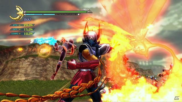 PS3「聖闘士星矢戦記」黄金聖闘士「シャカ」「ミロ」「シュラ」＆「射手座星矢」を紹介！ゲームシステムの最新情報もの画像7