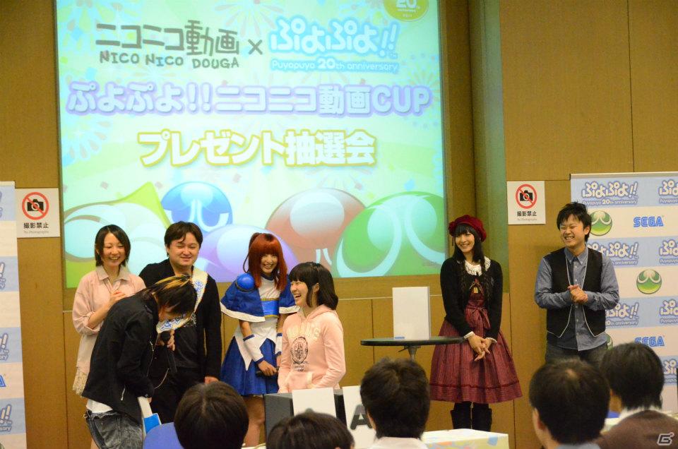 先輩VS後輩による決勝戦の行方は！？開発陣とゲストによるトークショーも行われた「『ぷよぷよ！！』ニコニコ動画CUP」レポートの画像18