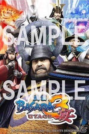 PS3/Wii「戦国BASARA3 宴」新プレイヤー武将となった5人の店頭ポスター
