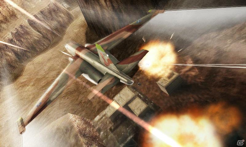 発売日が2012年1月12日に決定した3DS「エースコンバット 3D クロスランブル」の新アクション「ハイGターン」を紹介の画像11