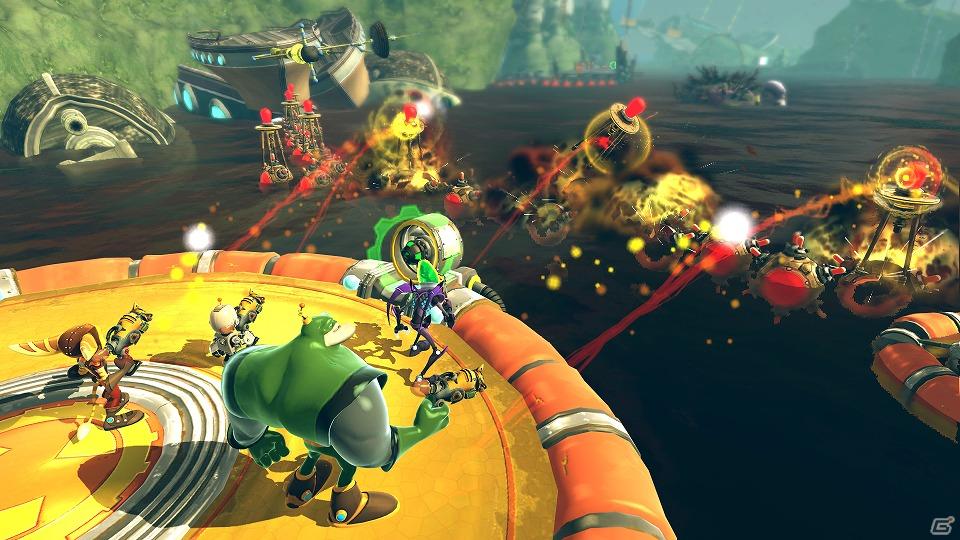 仲間とともに敵を倒せ！PS3「ラチェット＆クランク オールフォーワン」メディア向けオンラインβテストのプレイレポートをお届け！の画像22
