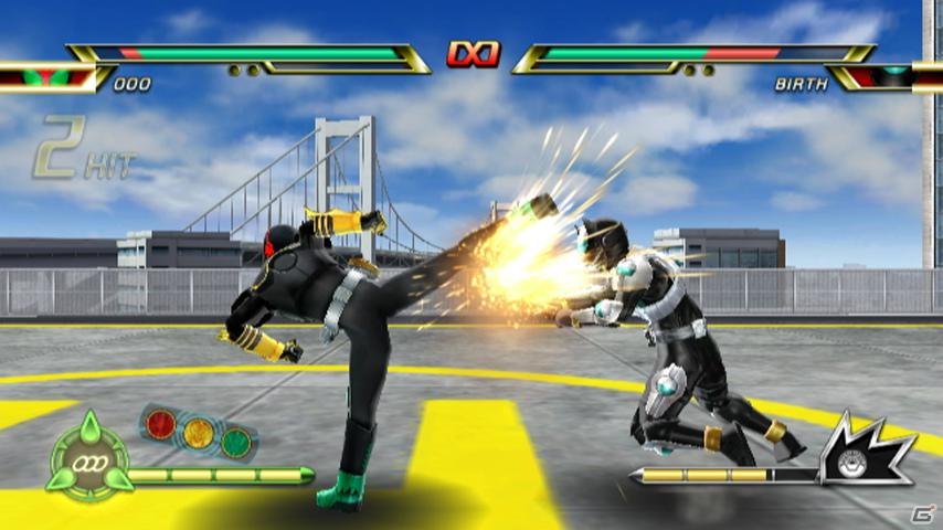 PSP/Wii「仮面ライダー クライマックスヒーローズ フォーゼ」進化した仮面ライダーオーズのコンボチェンジ＆仮面ライダーバースを紹介の画像11